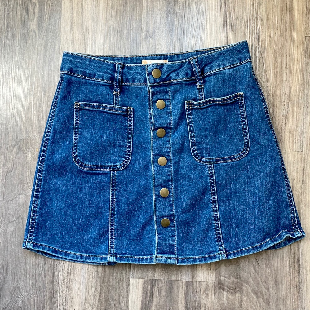 Altar’d State Denim Skirt